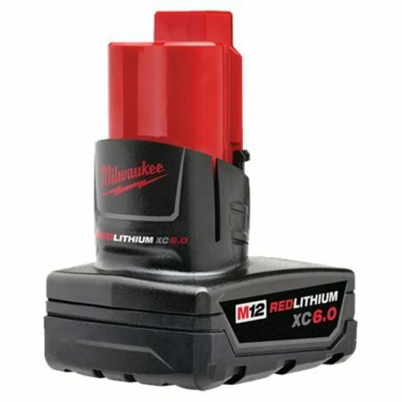 MILWAUKEE TOOL M12 Redlithium 12V Xc6.0 6 Ah Battery ML48-11-2460